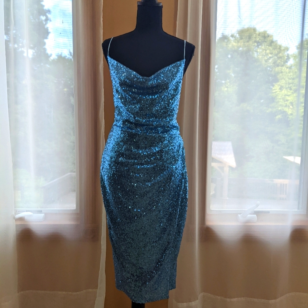 Brand: Saints + Secrets, Size: 12/L, Med Blue